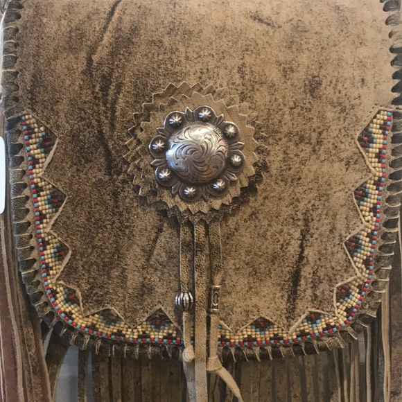 Stitched fringe bag - Picture 4 of 7